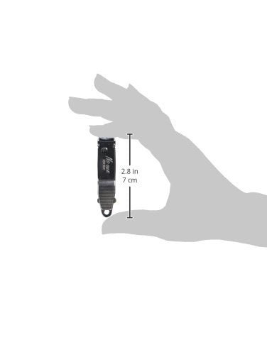 Fingernail Clipper, Catches Clippings, Built-in Nail File, Made in USA
