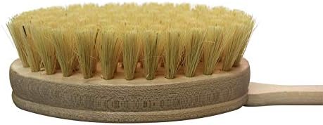 Yerba Prima Tampico Skin Brush (Pack of 1) - Natural Vegetable Fiber Bristles for Dry Skin Brushing