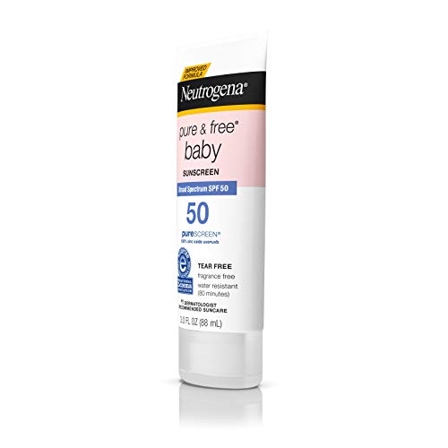 Neutrogena Pure & Free Baby Spf#50 Sunscreen 3 Ounce (88ml)