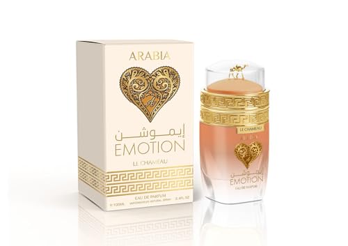 Emper Arabia Emotion, For Women-100ML Candied Lemon, Panacotta, Vanilla