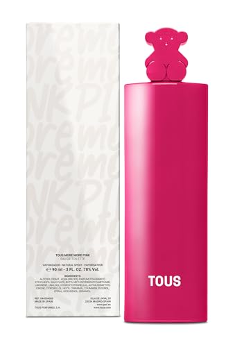 Tous More More Pink by Tous for Women - 3 oz EDT Spray