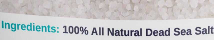 Natural Elephant Dead Sea Bath Salt | 19 Pounds Bulk Bag | 100% Natural and Pure | Coarse Grain | Ideal for Baths and Soaks