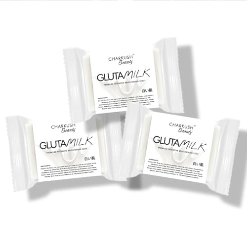 Milky Gluta ππ‘π’ππ Soap 20x, 70g Glutamilk ππ‘π’πππ§π’π§π Soap, Milkygluta ππ‘π’ππ Bar Soaps, Premium ππ«π’π π‘πππ§π’π§π Soaps for Face & Body, Deep Cleanse, Exfoliate (1PCS)