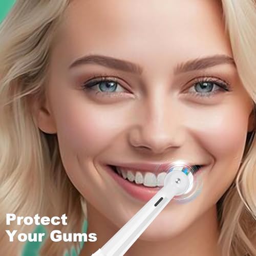Replacement Heads Compatible with Oral B iO, IO Replacement Toothbrush Heads Compatible with Oral-B iO Series 2 3 4 5 6 7 8 9 10 Handle, Medium Hardness