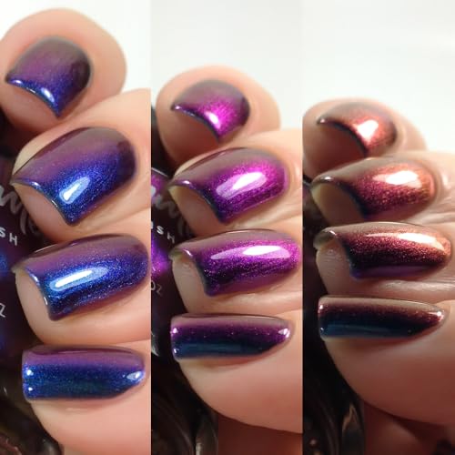 Shade Shifter Multichrome Nail Polish- 0.5 oz Full Sized Bottle