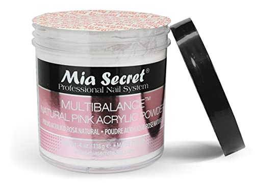 Mia Secret Acrylic Powder Multi Balance Natural Pink - 4 Oz