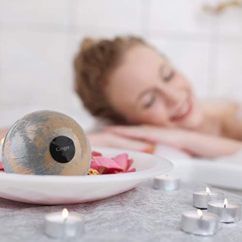 Luxury Bath Bombs for Men - Gift Set of 24 Bathbombs with Organic Essential Oils - Natural Vegan Soap for Moisturizing Fizzy Bubbles