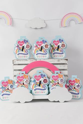LunaStar Klee Eye Shadow and Lip Shimmer Makeup Kit. Gentle and Non-Toxic. Kid-Friendly. Made in USA. (Periwinkle Kiss)
