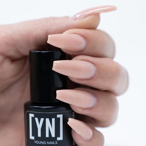 Young Nails Gel Top Coats & Base Coat - High Gloss Shine, Clear Gel Polish Top Coat, UV & LED, Gel Acrylic Dip Powder Nails