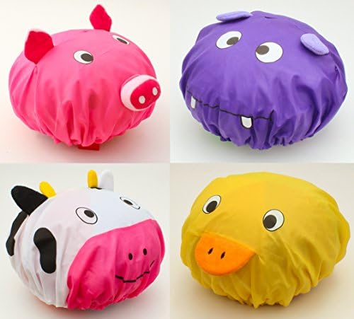 Zoie + Chloe 3D Animal Shower Caps