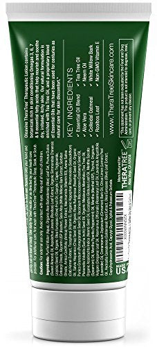 Tea Tree Oil Lotion with Neem Oil for Foot & Body - Helps Soothe Skin Irritation and Fight Body Odor TheraTree