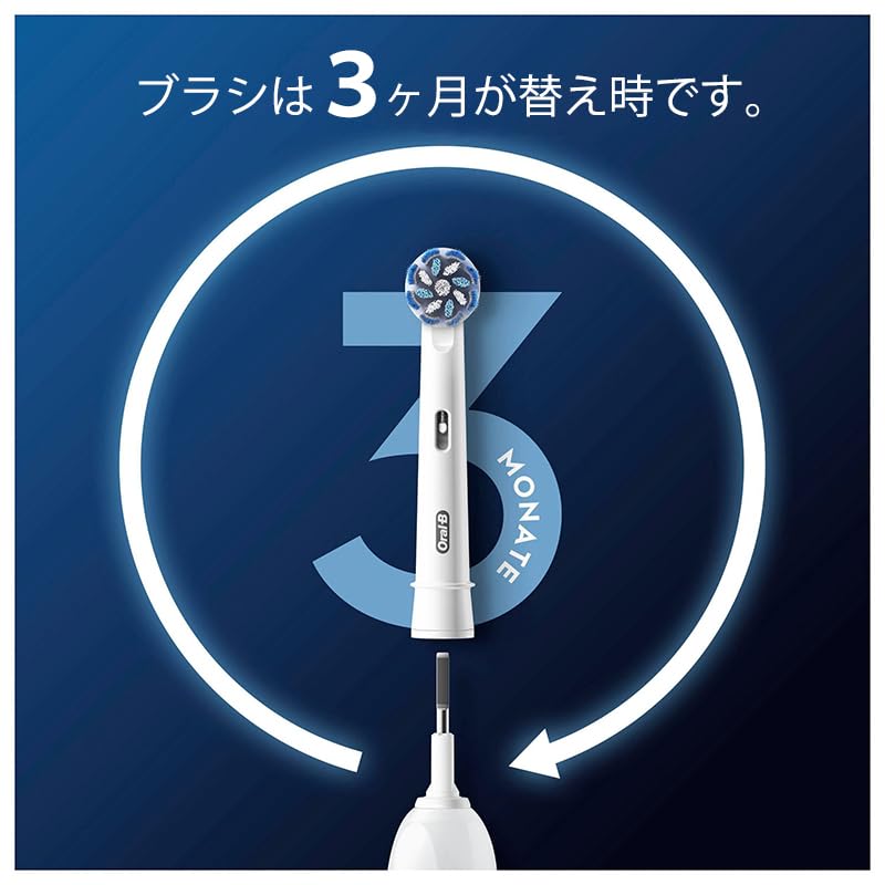 Oral-B Pro Sensitive Clean Replacement Toothbrush Heads for Electric Toothbrush, Pack of 8, Gentle Teeth Cleaning, Innovative X-shaped Bristles, Original Oral-B Toothbrush Attachment, Made in Germany