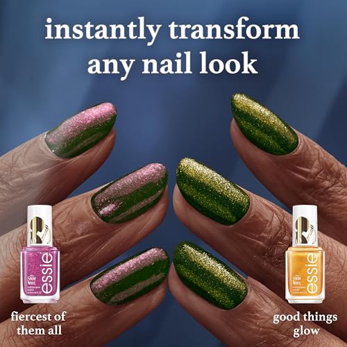 essie salon-quality nail polish vegan, Disney's Snow White, green, seize the crown, 0.46 fl oz