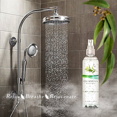 Luxury Eucalyptus Shower Spray - Best Eucalyptus Mist for Spa & Bath (8oz)