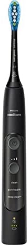 Philips Sonicare HX9610/17 ExpertClean 7300 Electric Toothbrush with BrushSync Technology and Smartimer & BrushPacer - (Black)