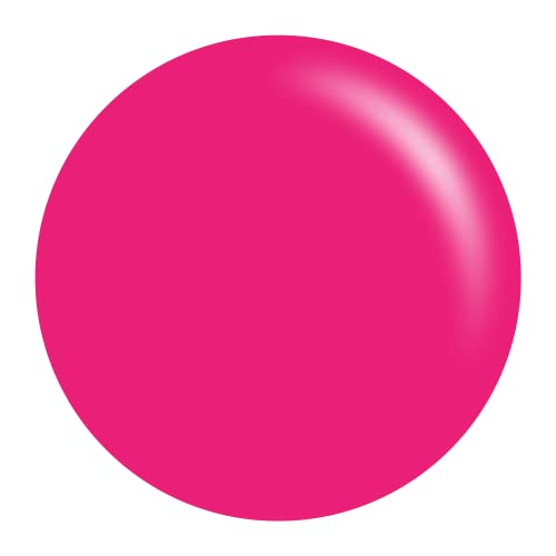 DND DC Gel Polish Set, Pink Collection, UV/LED Gel Polish and Air Dry Nail Lacquer, Matching Chip-Free Polish Duo, 277 Fluorescent Pink, 0.5 Fl Oz