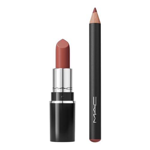 MAC Tiny Treasures Mini Lip Duo, Neutral, 2 Piece Set