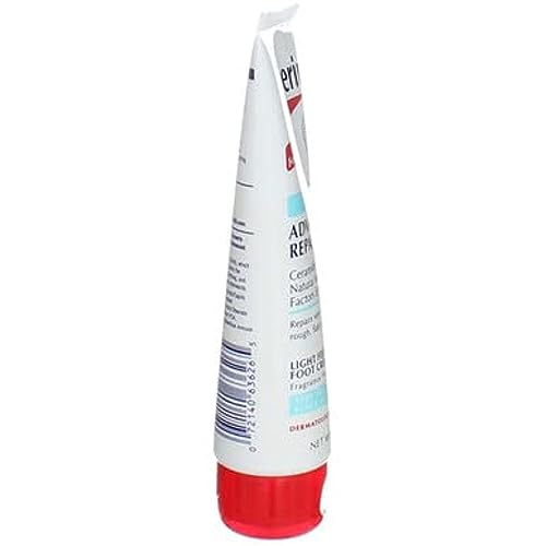 Eucerin Advanced Repair Foot Cream, Very Dry Skin, Light, Fragrance-Free, 3 oz