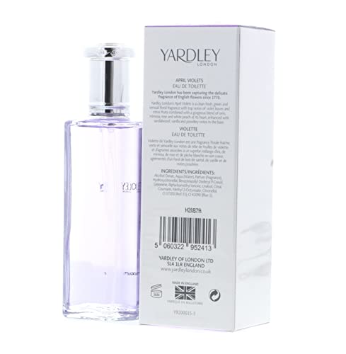 Yardley London April Violets Eau De Toilette Spray - 125ml/4.2oz