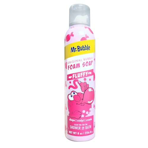 Mr. Bubble Original Foam Soap, Bubblegum Scent, 8 OZ, pack of 6