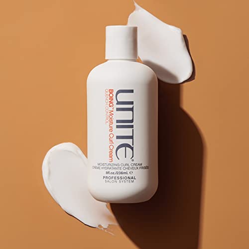 UNITE Hair – BOING Moisture Curl Cream – Hydrates, Defines, Controls, Protects UV/Heat Damage, 8oz