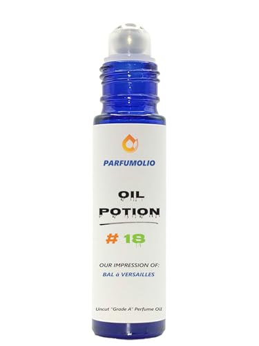 Oil Potion # 18 Inspired by Bal a Versailles Women's Uncut Grade A Fragrance Body Oil Dupe Concentrated Long Lasting Roll-On 10ml / 0.33 oz