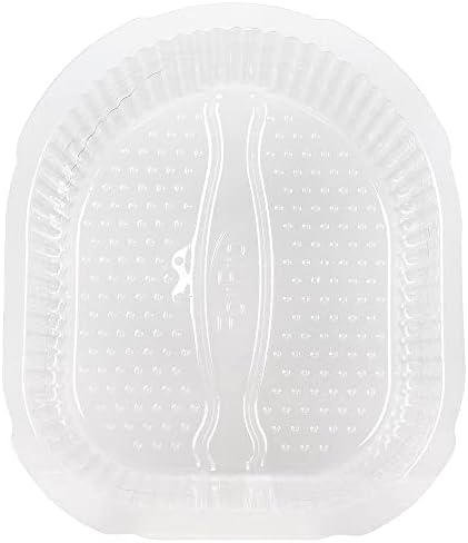 ForPro Professional Collection Universal Pedi Bath Liners - 50% THICKER - Fit Footsie Bath, Disposable Pedicure Foot Tub Liners for Foot Spa Basins & Foot Bath Soaks, Clear, 100-Count