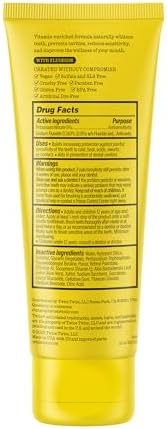 Twice Twice Oral Wellness Toothpaste with Fluoride – Natural Anticavity Toothpaste for Sensitivity Relief, Whitening & Fresh Breath, Wintergreen Peppermint, 3.4oz, 3 Pack