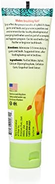 Spry Natural Xylitol Toothpaste for Baby, Toddler and Kids Age 3 Months and Up - Fluoride Free Tooth Gel, Tasty, Support Development of Emerging Teeth, Original 2 Fl Oz (Pack of 2)