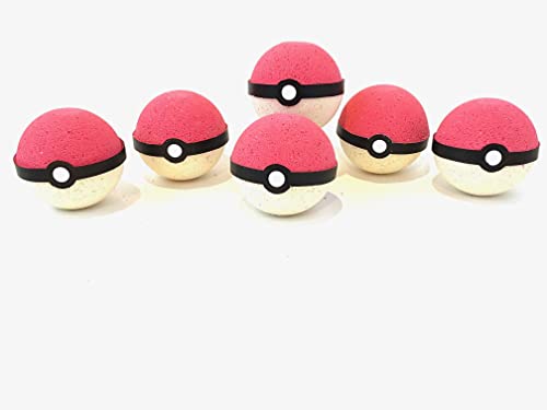 Pokebomb Surprise Bath Bomb 6 pack