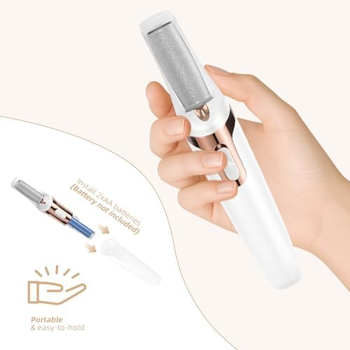 Electric Foot Callus Remover, Electronic Foot File, Portable Electric Callus Remover for Feet, Pedicure Tools for Dead Skin Calluses