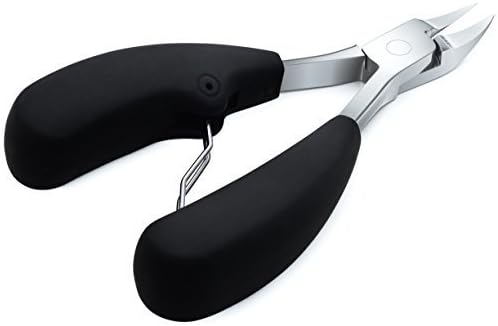 Toenail Clippers for Thick or Ingrown Nails – Heavy-Duty Soft-Grip Nail Nipper with Surgical-Grade Steel Blades – Professional Tool for Men, Women & Seniors