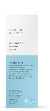 The Honey Pot Company - Balancing Fragrance Free Bath Bombs - pH Balancing, Refreshing and Hydrating - 3ct
