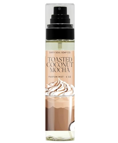 Toasted Coconut Mocha Parfum Mist - Inspired by Toasted Coconut Mocha by BBW | Long Lasting Scent | Fragrance Dupe