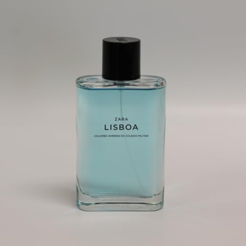 Zara Man Lisboa Colombo Avenida Do Colegio Militar Cologne for Men Fragrance EDT Eau De Toilette 90 ML (3.04 FL OZ)