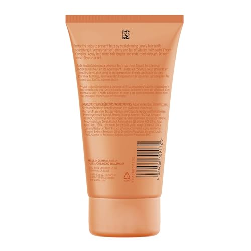Wella Professionals Invigo Nutri-Enrich Frizz Control Cream with Goji Berry | For Dry or Stressed Hair | Deep Nourishment, Smoothness & Anti-Frizz Styling Cream | 5.07 oz