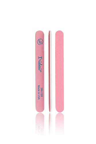 Nail Files and Buffers Premium Pink Light Pink 280 320 Washable Emery Boards 7 Inches Long 12 Pack