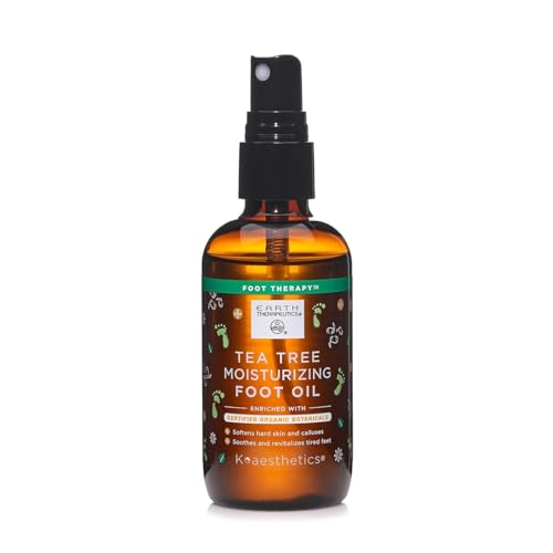 Earth Therapeutics Tea Tree Moisturizing Foot Oil (3.38 oz)