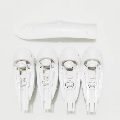 Sensitive Replacement Electric Replacement Toothbrush Heads (4 Count), Dual Clean Rotating Sets Compatible with Braun Oral B Cross Action Power 3733 4732