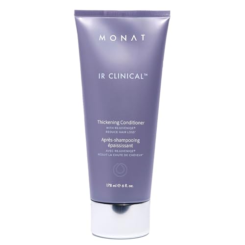 MONAT IR Clinical Thickening Conditioner – Vegan Conditioner For Thinning Hair with Rosemary & Mint – Repairing And Volume Boosting Action For Thicker/Fuller-Looking Hair