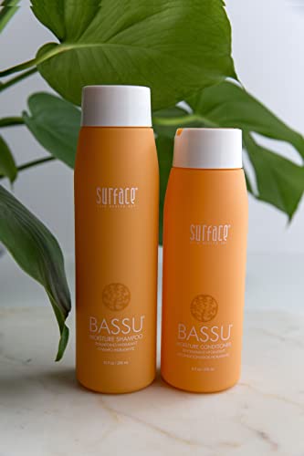 Surface Hair - Bassu Moisture Shampoo - Cleanses, Moisturizes, and Provides Sulfate Free Shine