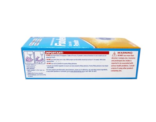 Fixodent Powder Extra Hold 2.7 Oz. (Pack of 3)