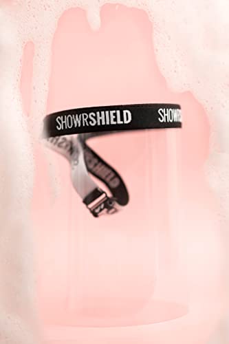 Plus-Keeps your face dry while you're showering & shampooing. Any reason to keep your face dry while in the shower.