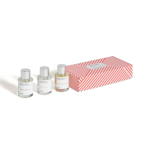 Dossier - Eau de Parfum - Universal Crowd Pleasers 50 ML Trio Set - Ambery Saffron - Woody Sage - Woody Sandalwood - 3x Fragrance 1.7 Fl oz