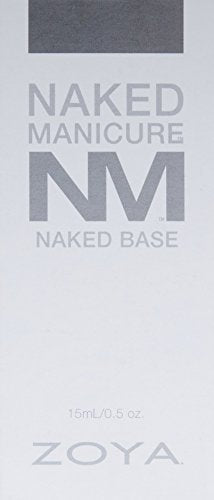ZOYA Naked Manicure Base Coat, 0.5 fl. oz., Clear