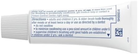 Travel Size Crest Toothpaste Bulk Amenities and Toiletries for Hotel, Vacation Rental and Airbnb 100 Pack, 0.85 fl oz Tubes