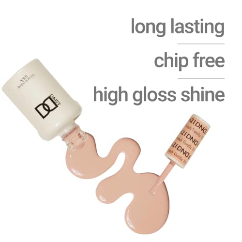 DND Gel Polish Set, Multi Glitter Collection, UV/LED GelPolish and Air Dry Nail Lacquer, Matching Chip-Free Polish Duo, 0.5 Fl Oz Each
