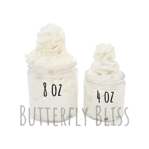Snickerdoodle Whipped Body Butter, natural lotion, organic, 8oz jar, made with shea butter, mango butter, coconut oil, almond oil