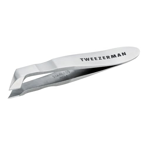 Tweezerman Men's Mini Hangnail Squeeze Snip Nipper, Silver