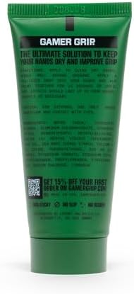 New Golf Grip Lotion by Gamer Grip– Sweat-Resistant, Fast-Drying Hand Cream for Stronger Grip – No Chalk, No Mess, No Residue – Made in USA